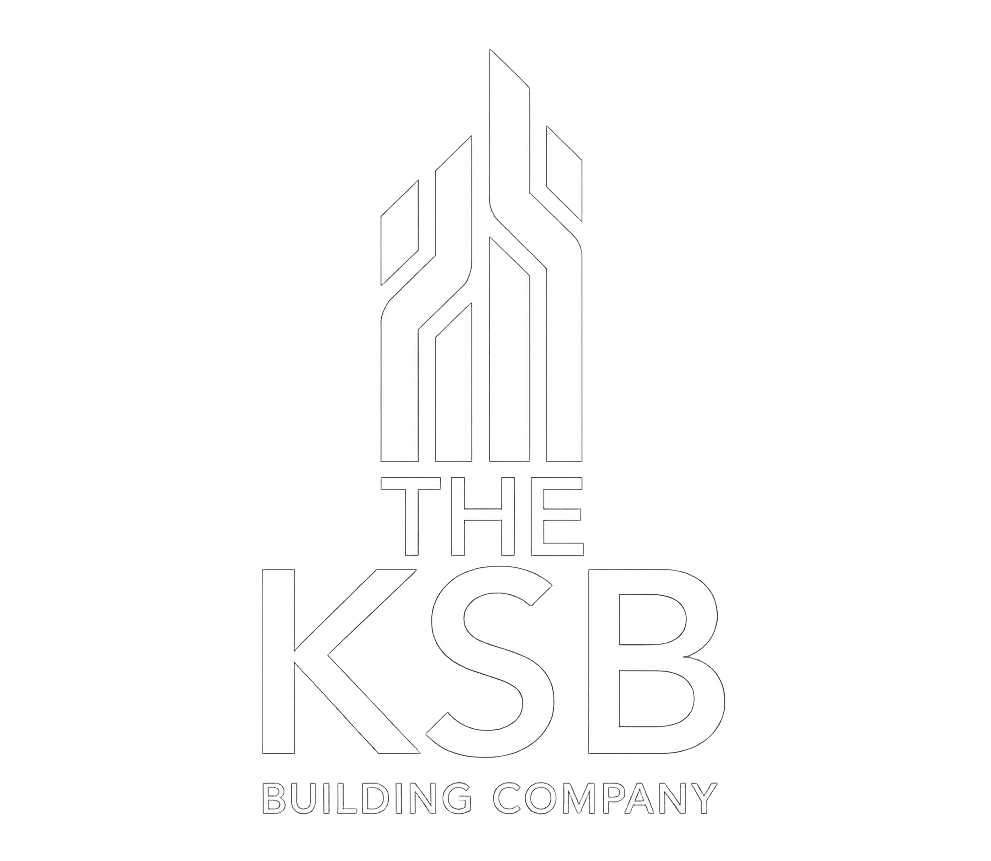 ksb building co logo white